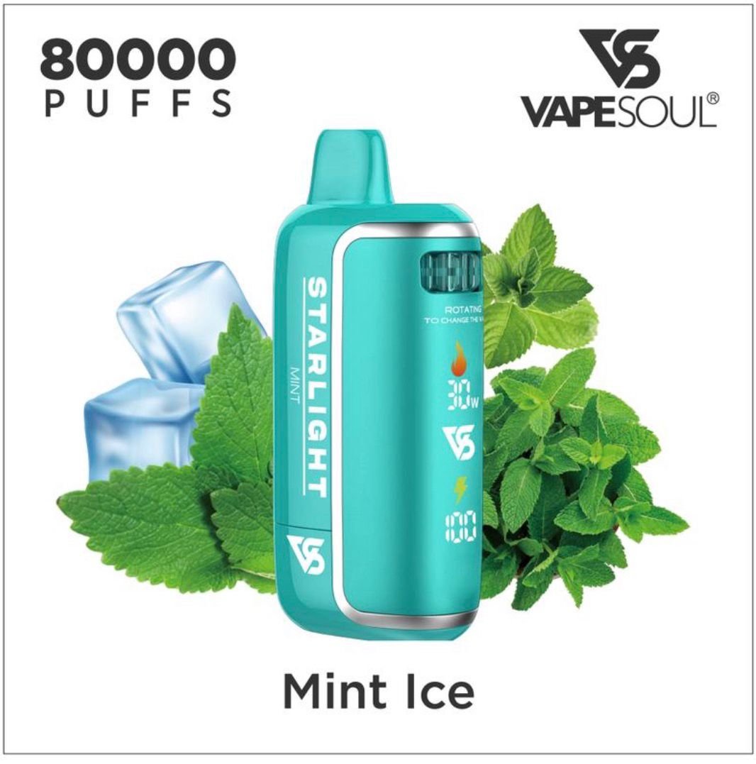 VapeSoul Starlight 80000 Puffs Disposable Vape 20mg | UAE VapeSoul Starlight 80000 Puffs Disposable Vape