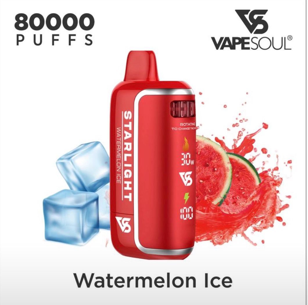 VapeSoul Starlight 80000 Puffs Disposable Vape 20mg | UAE VapeSoul Starlight 80000 Puffs