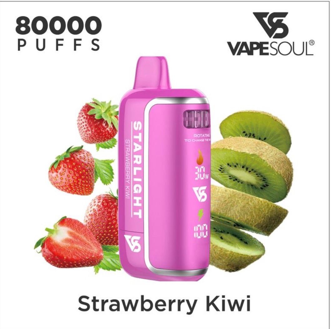 VapeSoul Starlight 80000 Puffs Disposable Vape 20mg | UAE VapeSoul Starlight 80000 Puffs Disposable Vape