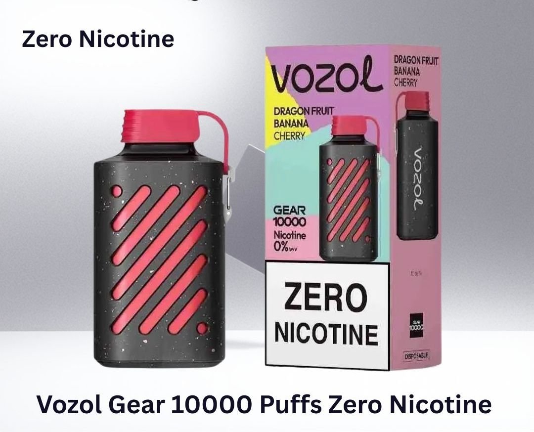 Vozol Gear 10000 Puffs Zero Nicotine Vape - Buy in Dubai Vozol Gear 10000 Puffs Zero Nicotine Vape