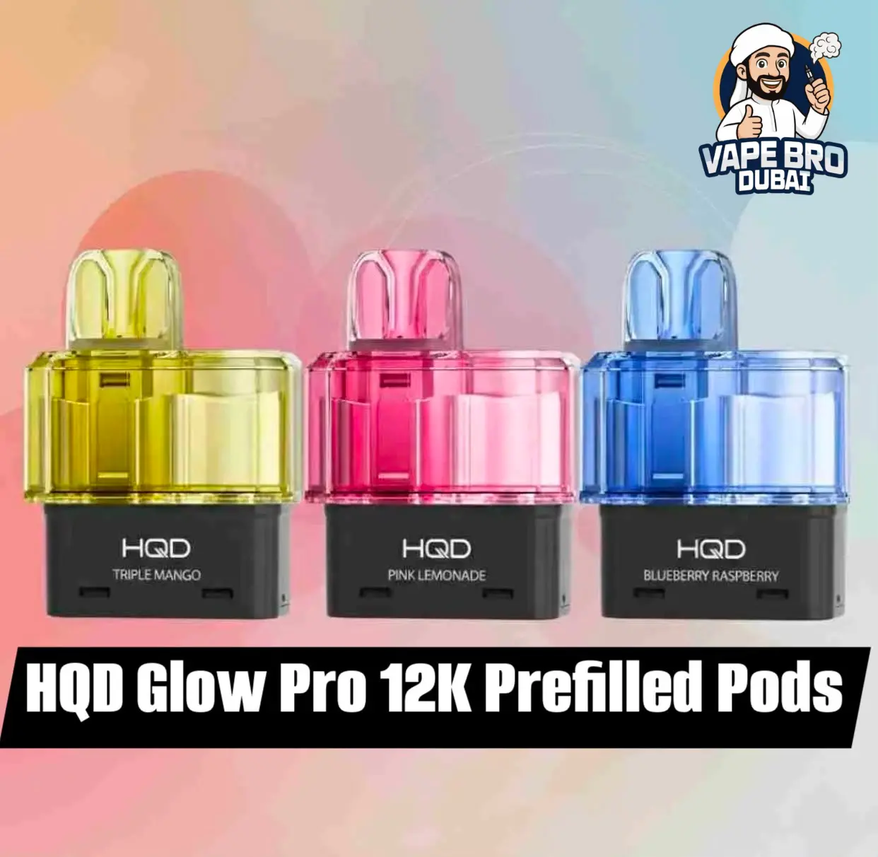 HQD Glow 12K Refill Pod Dubai