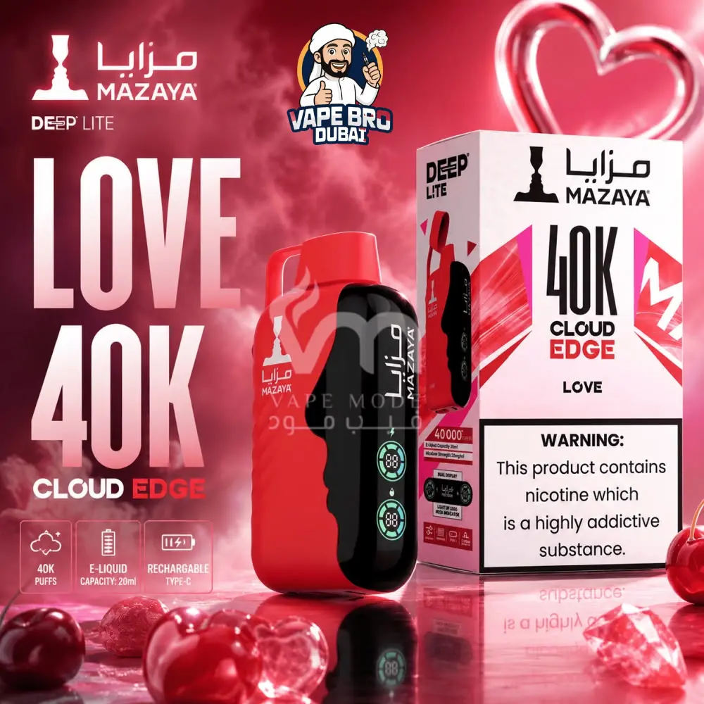 Mazaya Deep Lite Cloud Edge 40000 Puffs 20mg