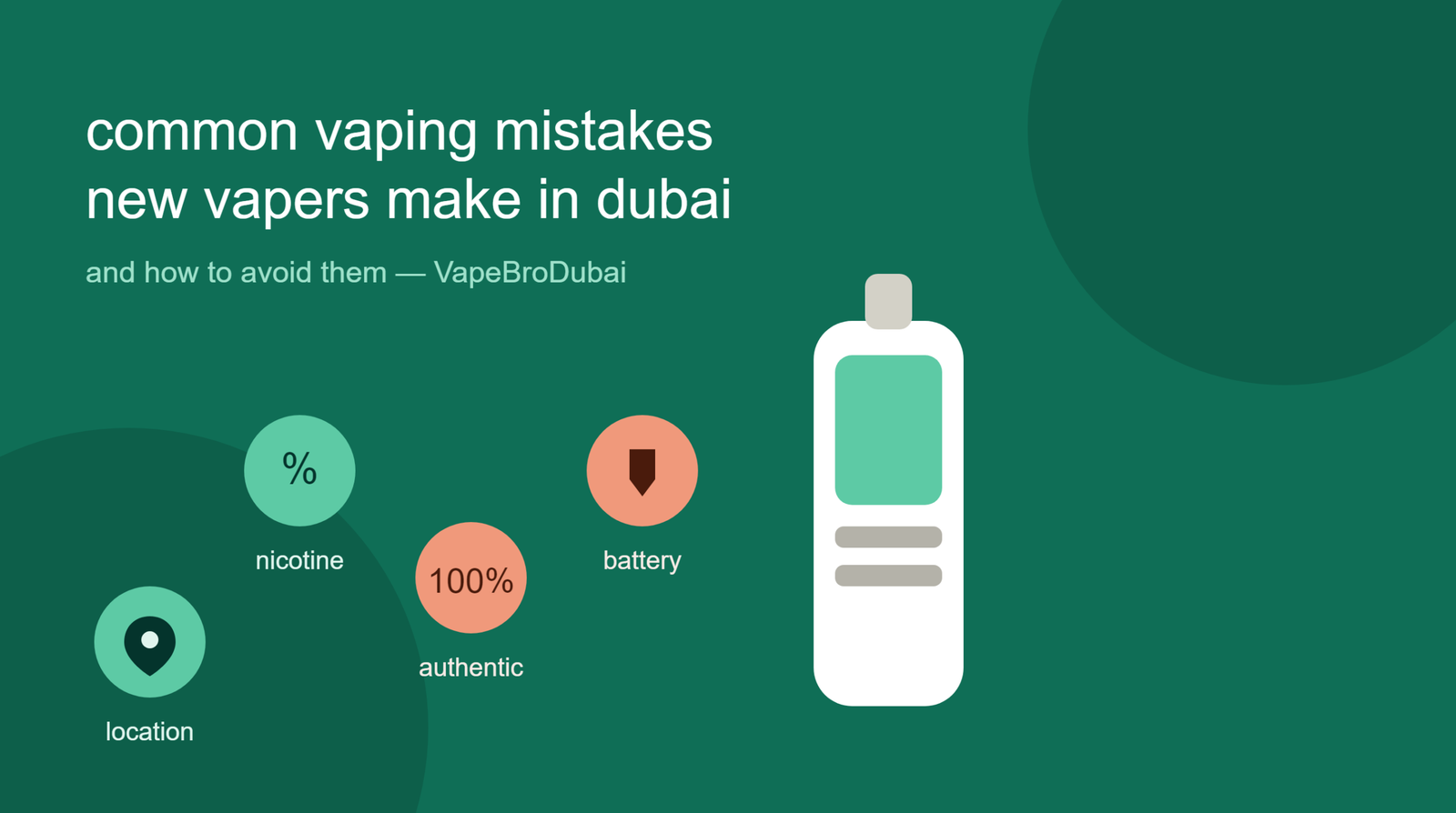common vaping mistakes beginners