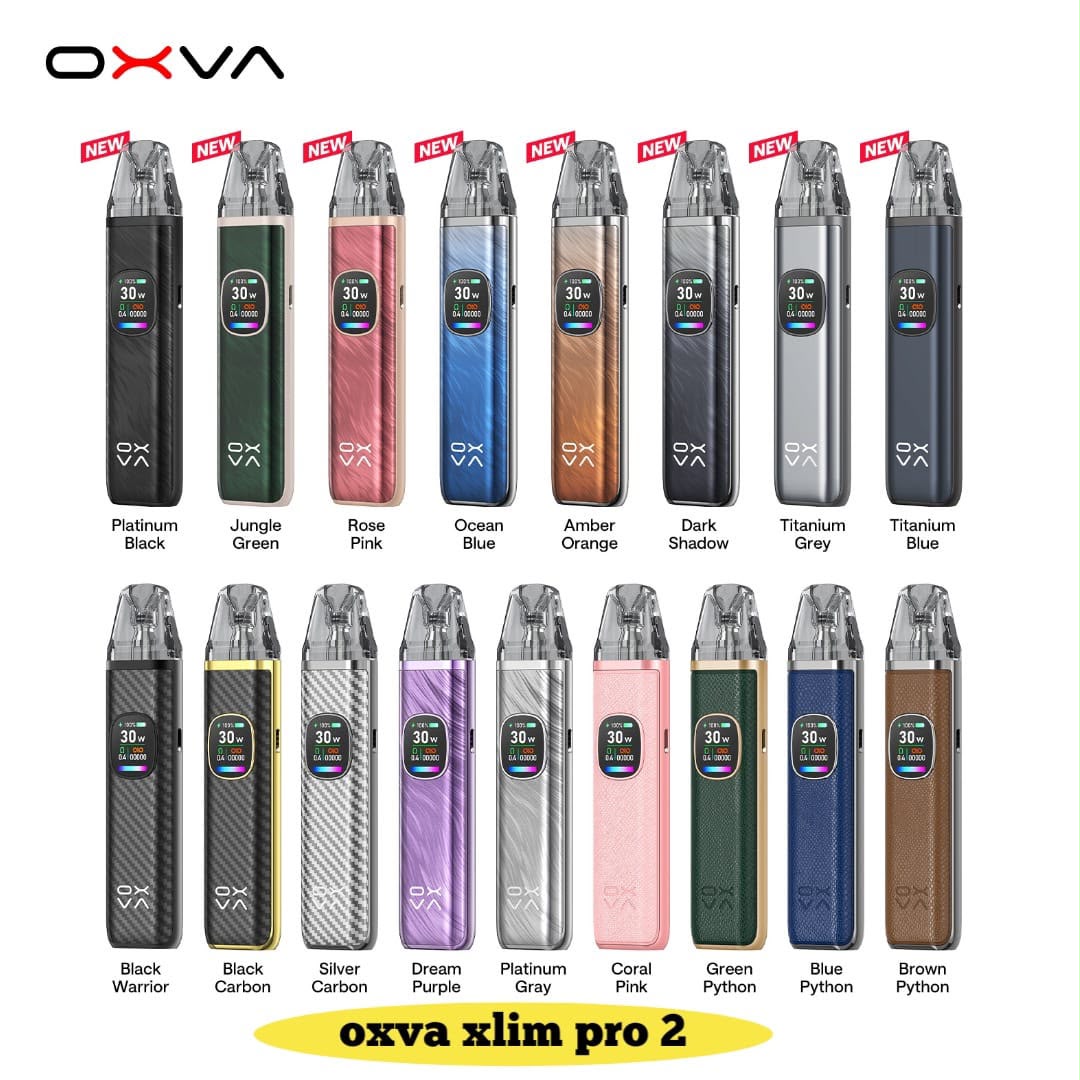 Buy OXVA Xlim Pro 2 Pod kit 1300mAh 30W Vape in Dubai OXVA Xlim Pro 2 Pod kit 1300mAh 30W