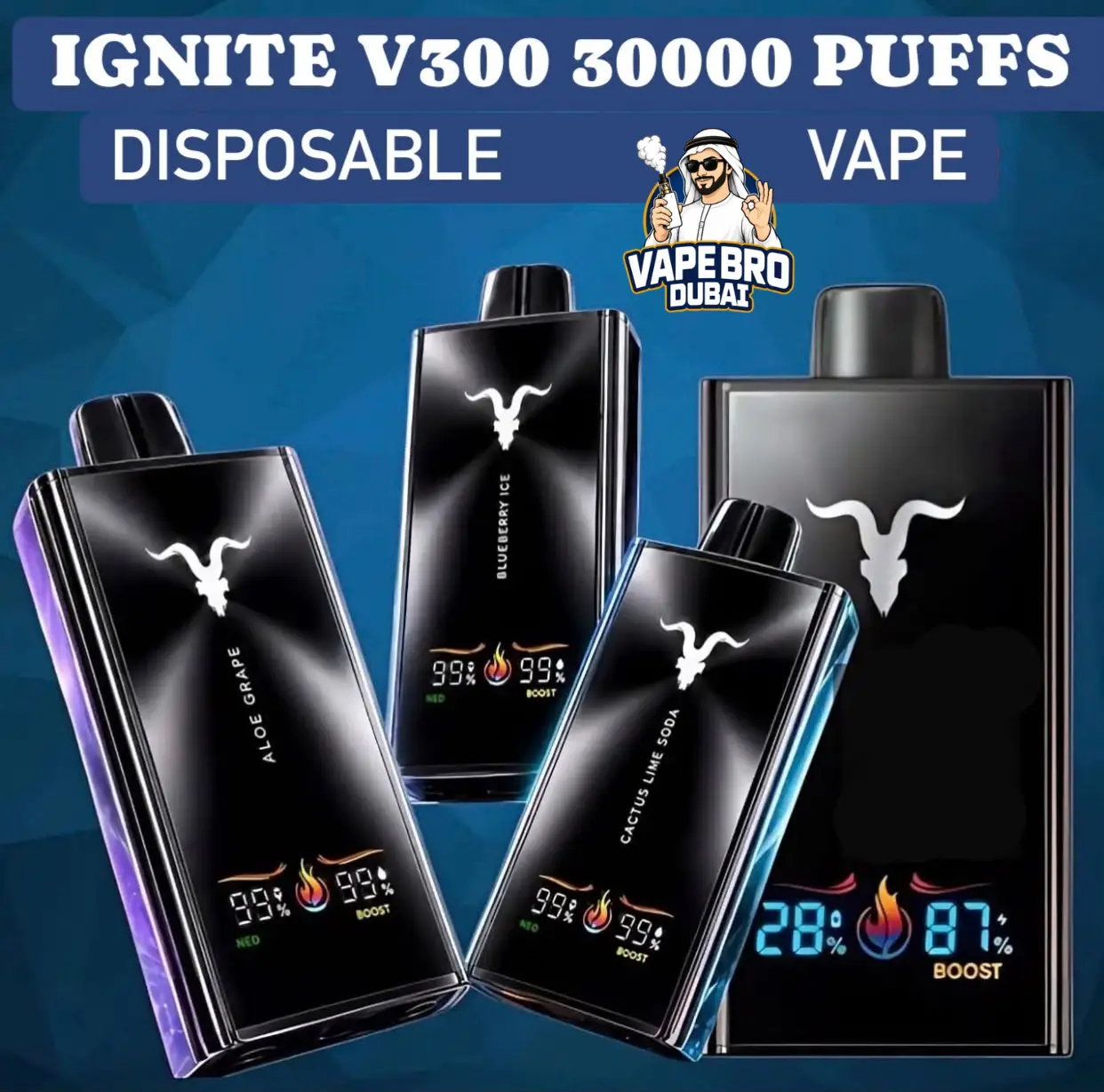 IGNITE Vape V300 30000 Puffs disposable vape in Dubai
