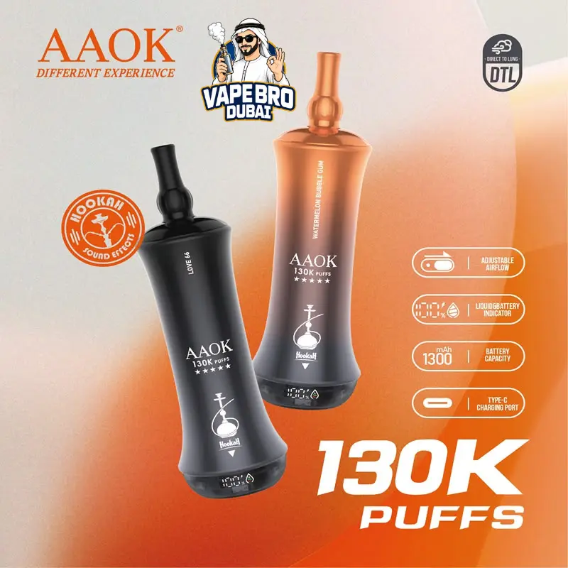 AAOK 130K Puffs Disposable Vape in Dubai 13 AAOK 130K Puffs Disposable Vape in Dubai