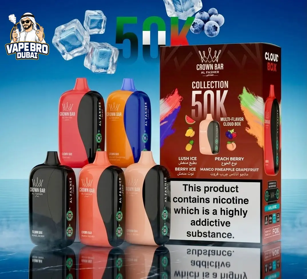 Crown Bar Al Fakher 50000 Puffs in dubai