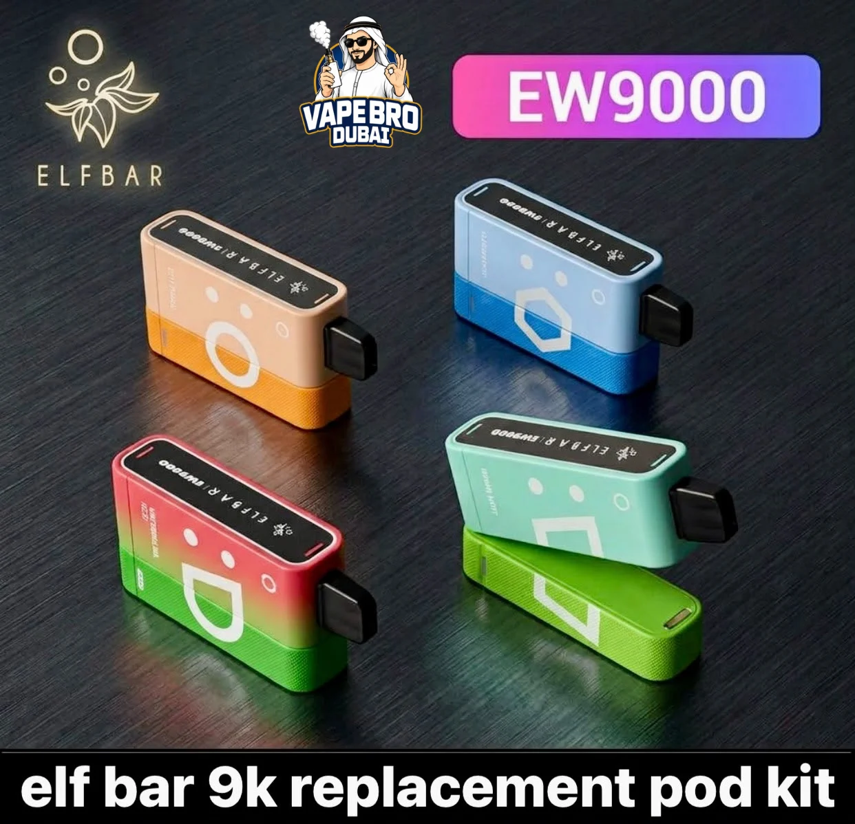 Elf Bar EW9000 Replacement Pod kit in dubai