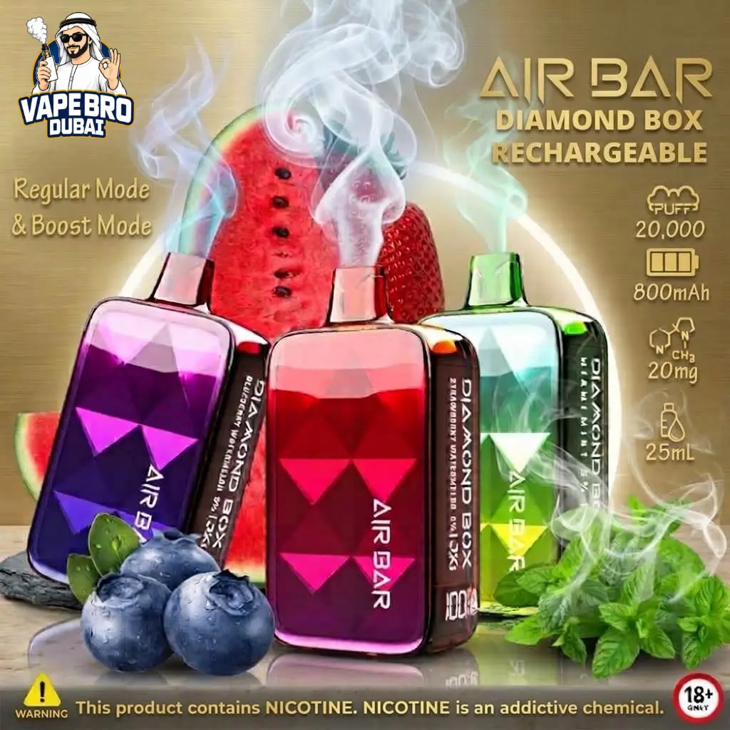 Buy Airbar Diamond Box 20000 Puffs in Dubai