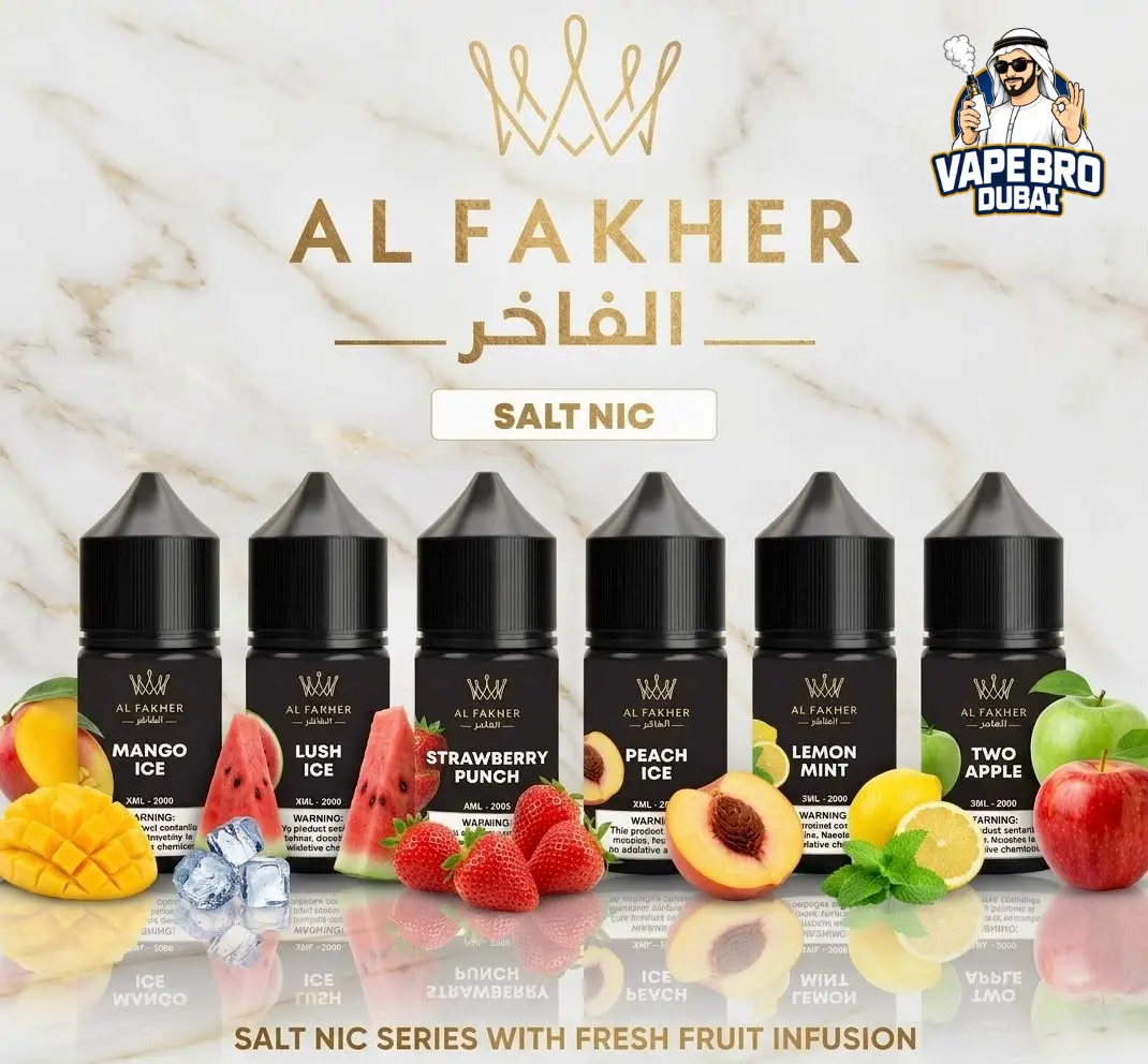 Crown bar Al Fakher Salt Nicotine 60ml 3mg in dubai