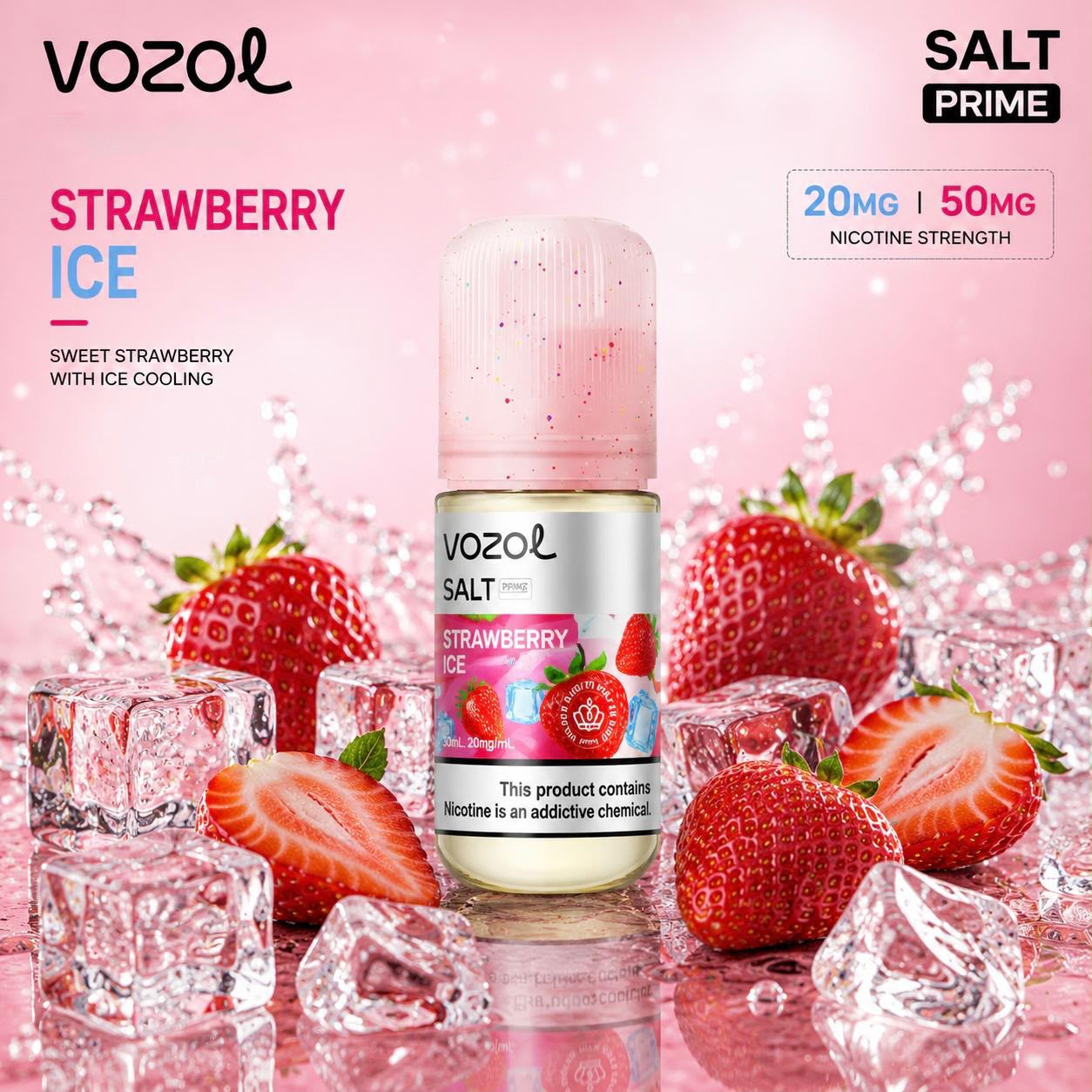 Vozol Salt Prime 30ml Salt Nic Vape Juice Dubai | Buy Now Vozol Salt Prime 30ml Salt Nic Vape in dubai