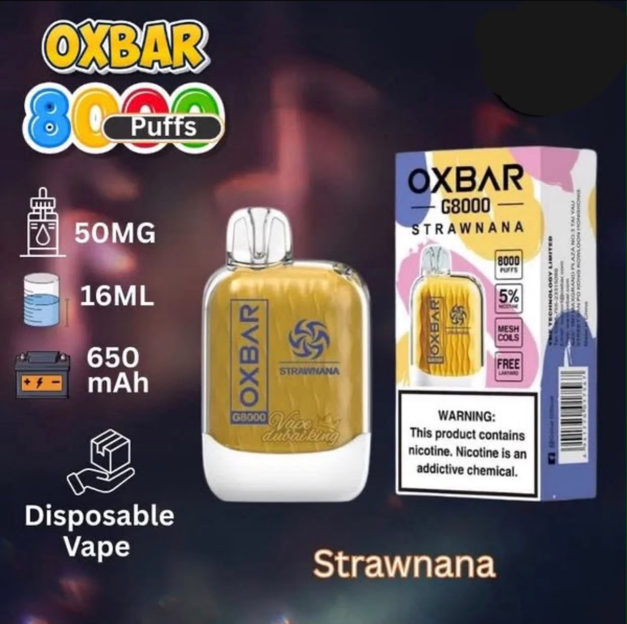 OXBAR G8000 Disposable Vape in Dubai | 8000 Puffs, AED 35 oxbar g8000 disposable vape in dubai and UAE