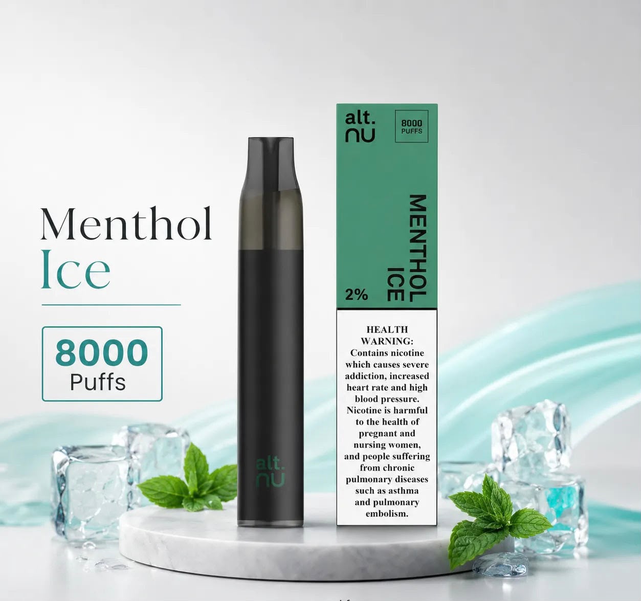 ALT Nu 8000 Puffs Disposable Vape 20mg Dubai | Vapebrodubai ALT Nu 8000 Puffs Disposable Vape dubai